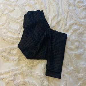 Booty by Brabants black chrome leggings